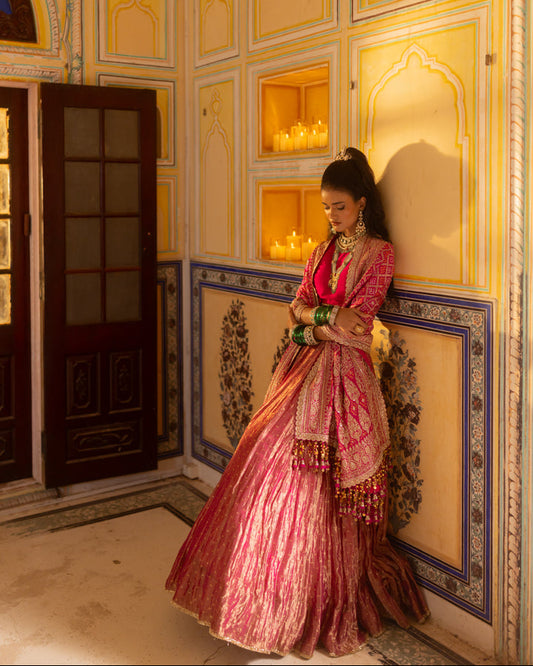 Satrani Lehenga Set