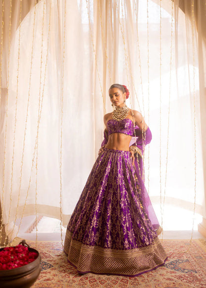 Pashmina Lehenga Set