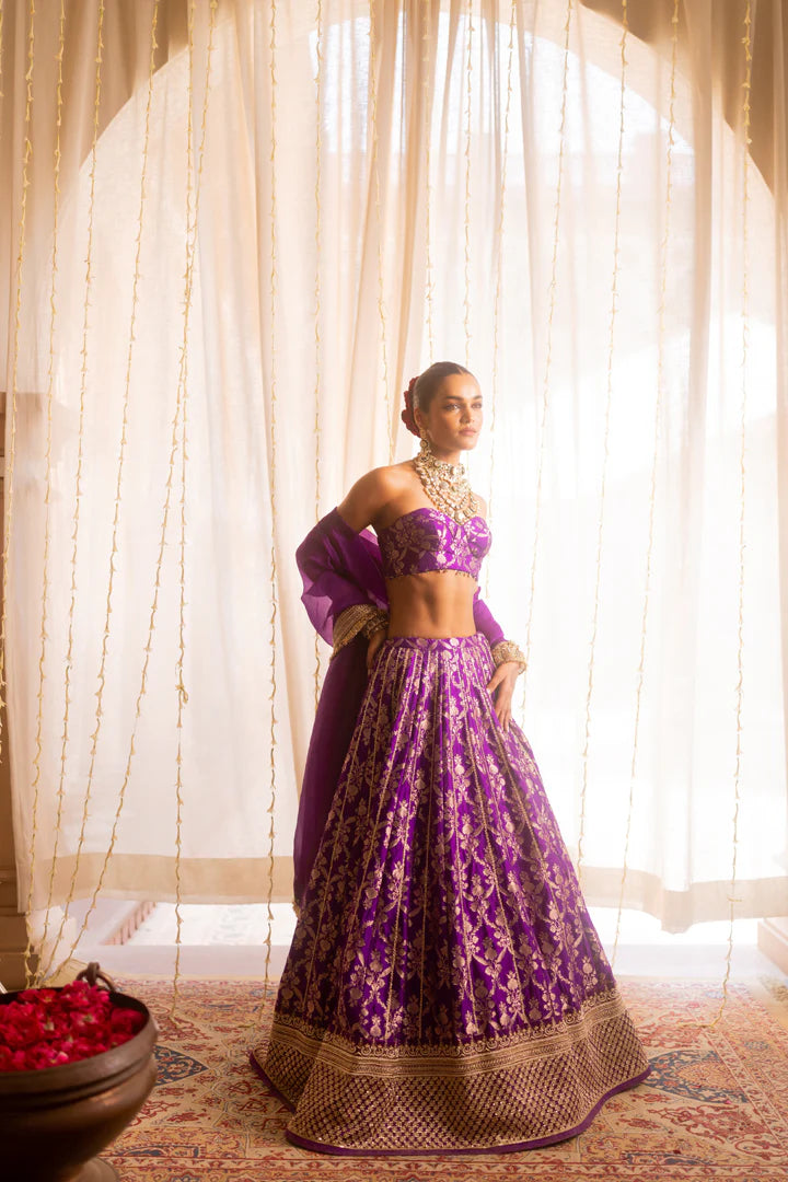 Pashmina Lehenga Set