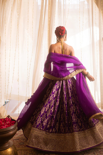 Pashmina Lehenga Set