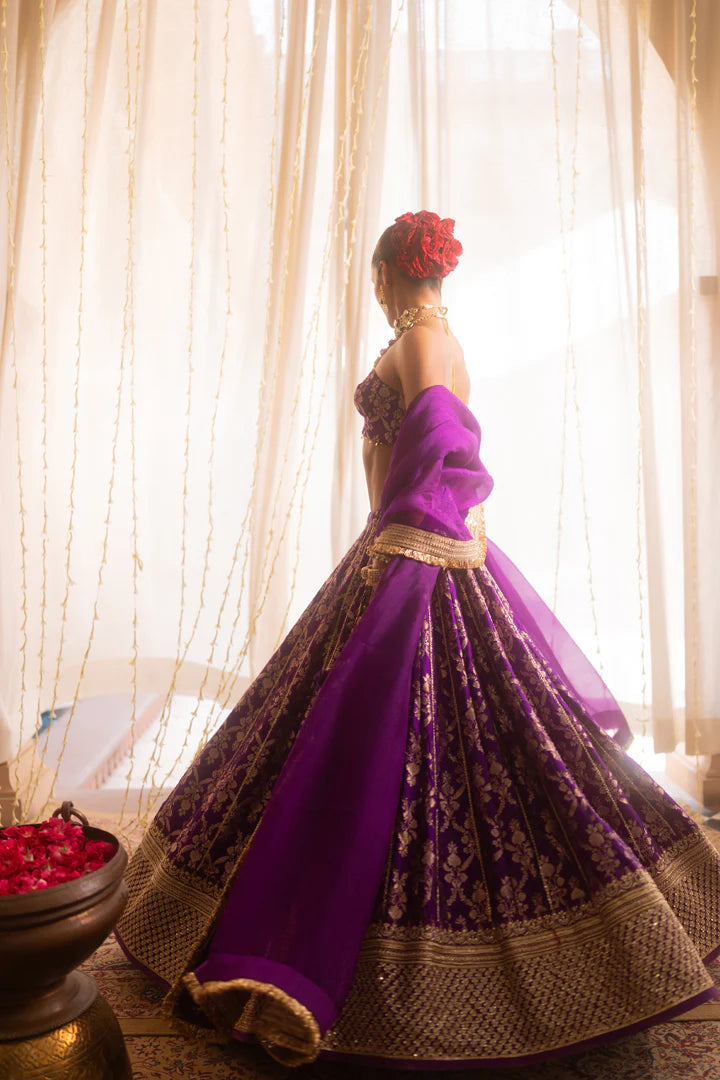 Pashmina Lehenga Set