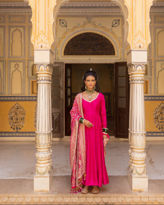 Reva Anarkali Set