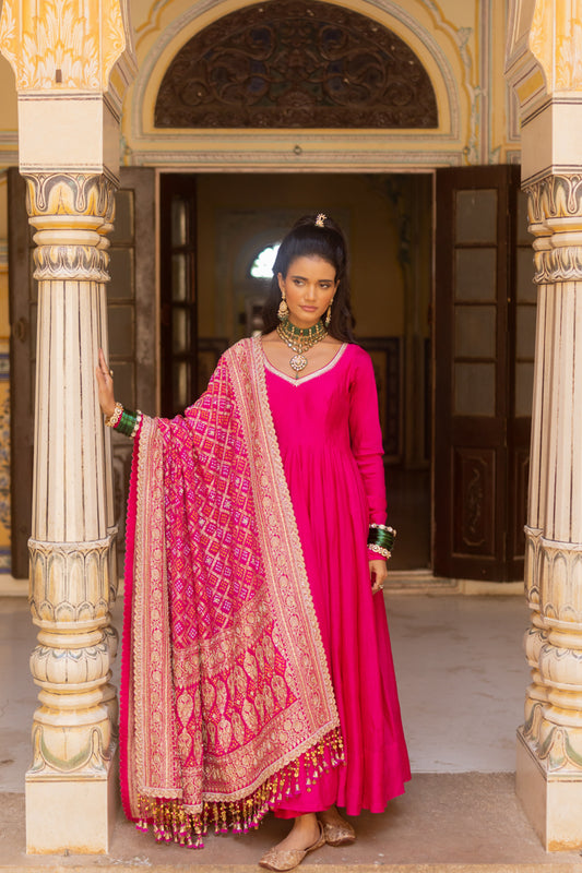 Reva Anarkali Set