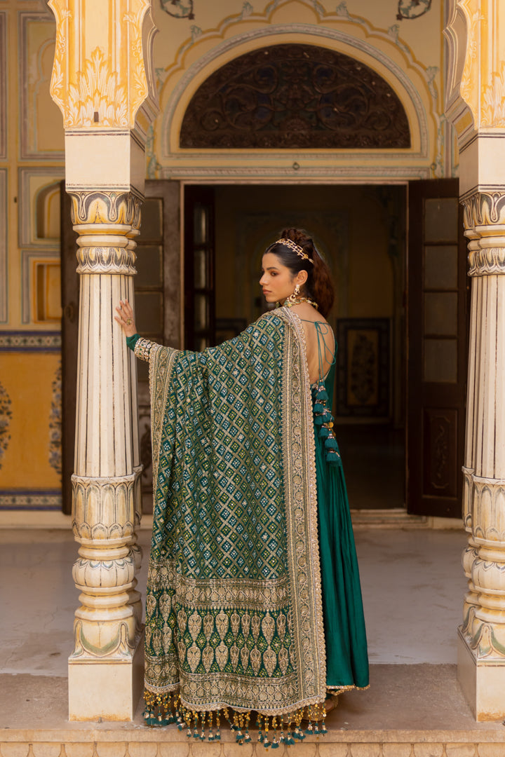 Samudri Anarkali Set