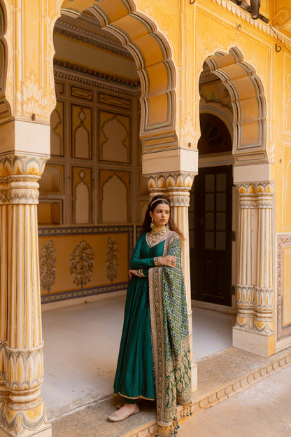 Samudri Anarkali Set