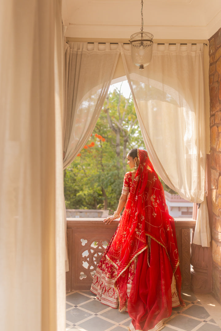 Dakshini Lehenga Set