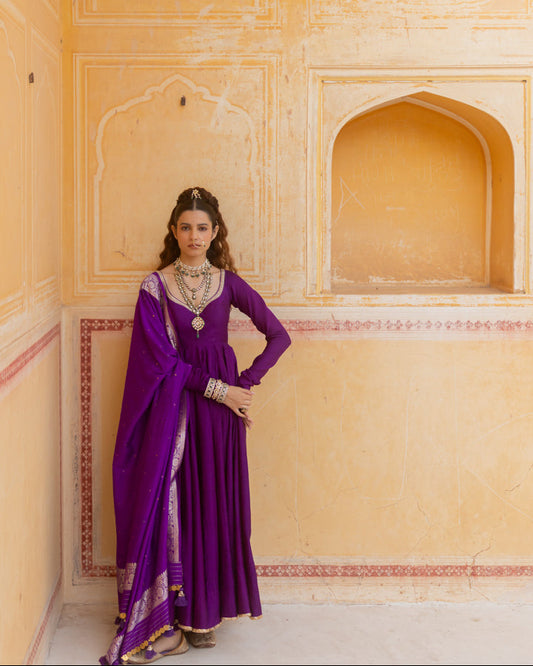 Mrigesha Anarkali Set