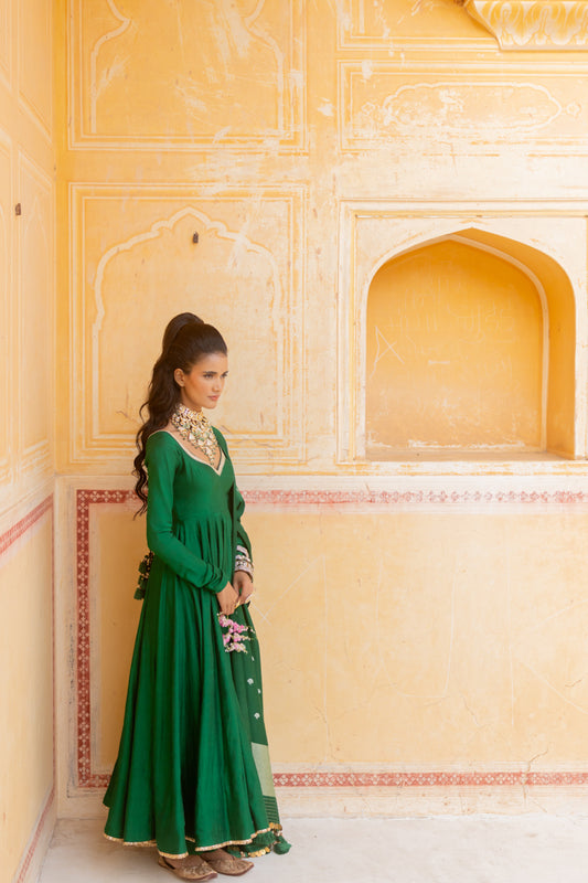 Mrigesha Anarkali Set