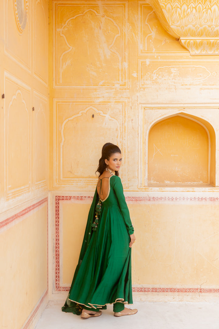 Mrigesha Anarkali Set