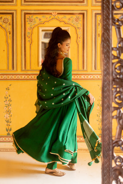 Mrigesha  Dupatta - Anjanase