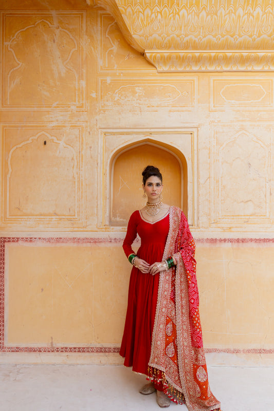 Roohi Anarkali Set