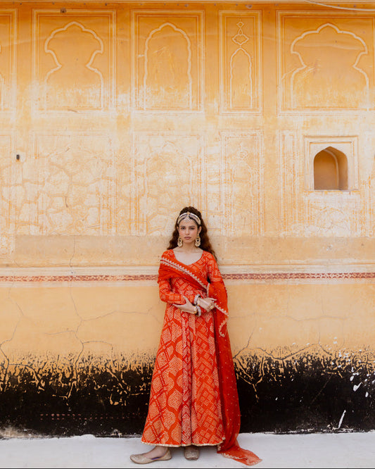 Ajara Anarkali Set