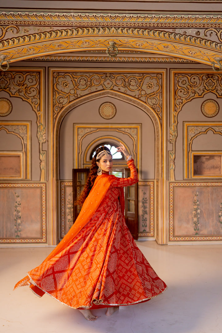 Ajara Anarkali Set