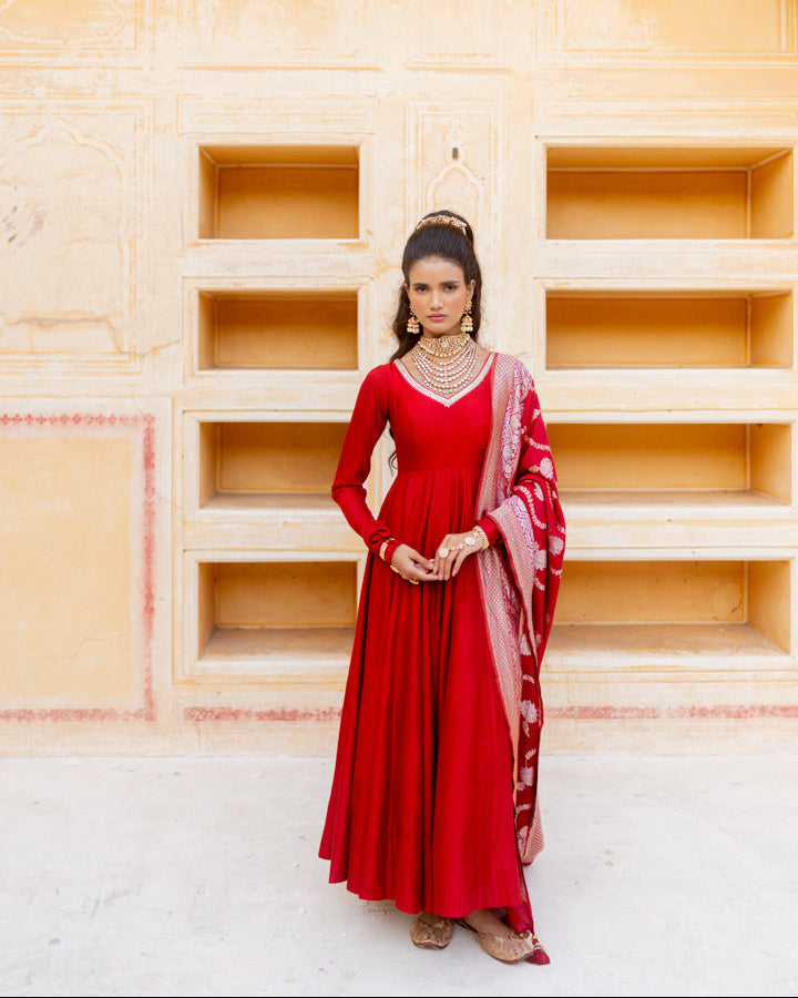 Mrigesha  Dupatta - Anjanase