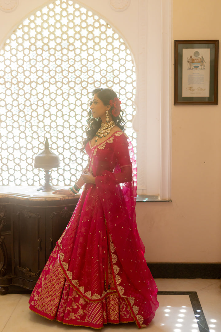 Barkha lehenga set