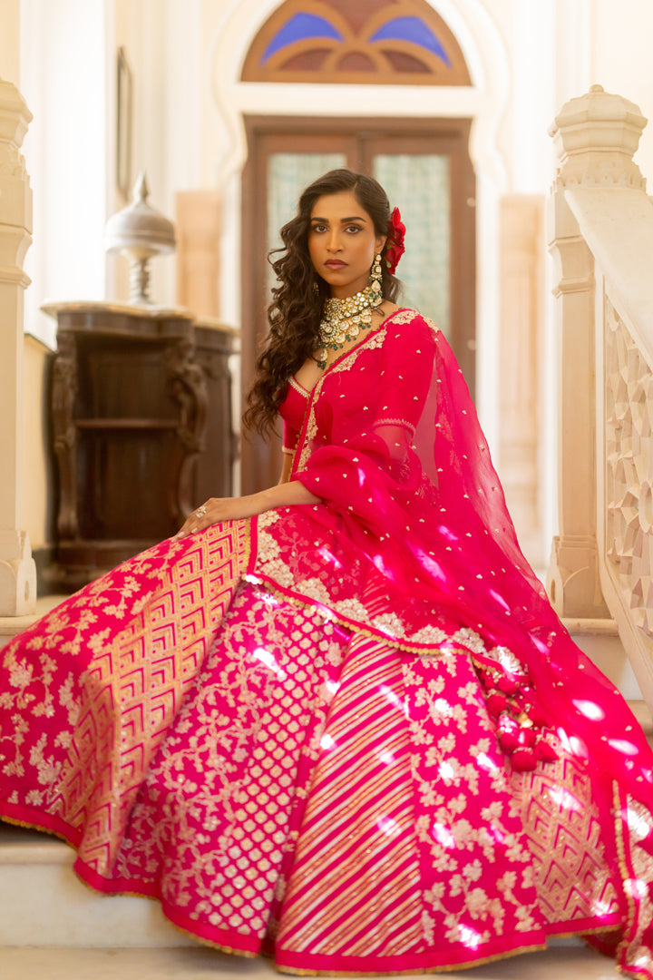 Barkha lehenga set