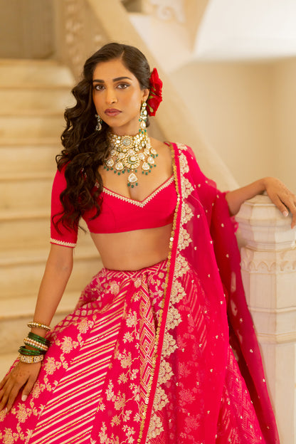 Barkha lehenga set