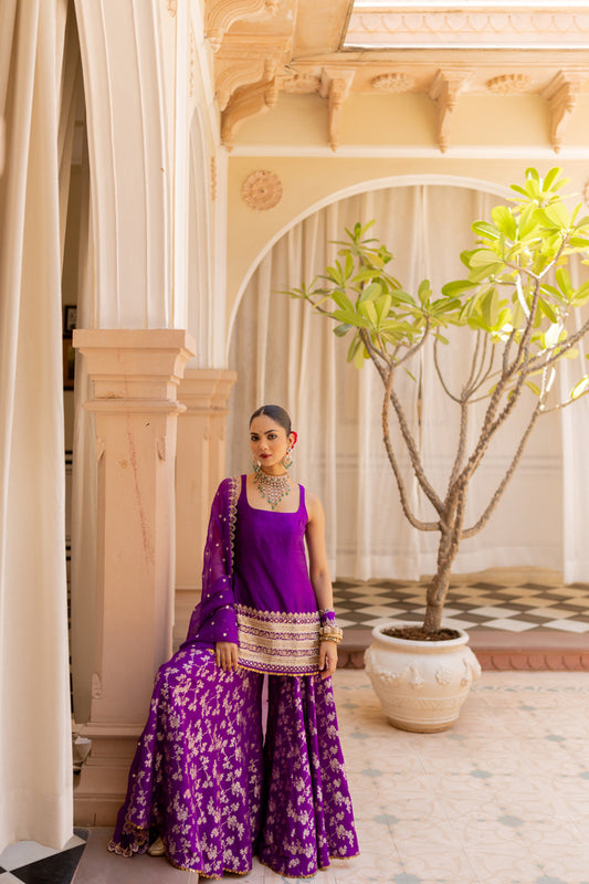 Vishwa Sharara Set
