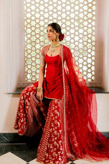 Kashvi Sharara Set