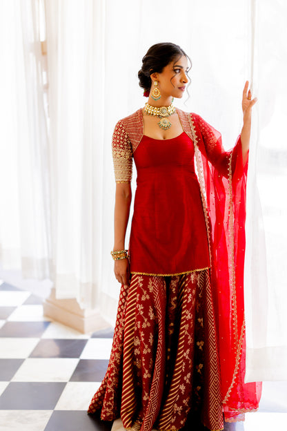 Kashvi Sharara Set