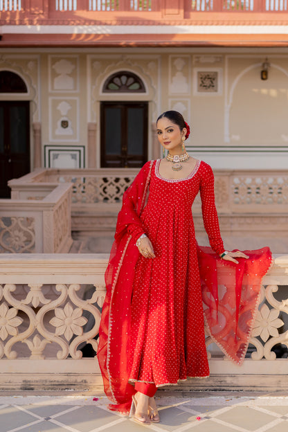 Monica D'souza Anarkali Set