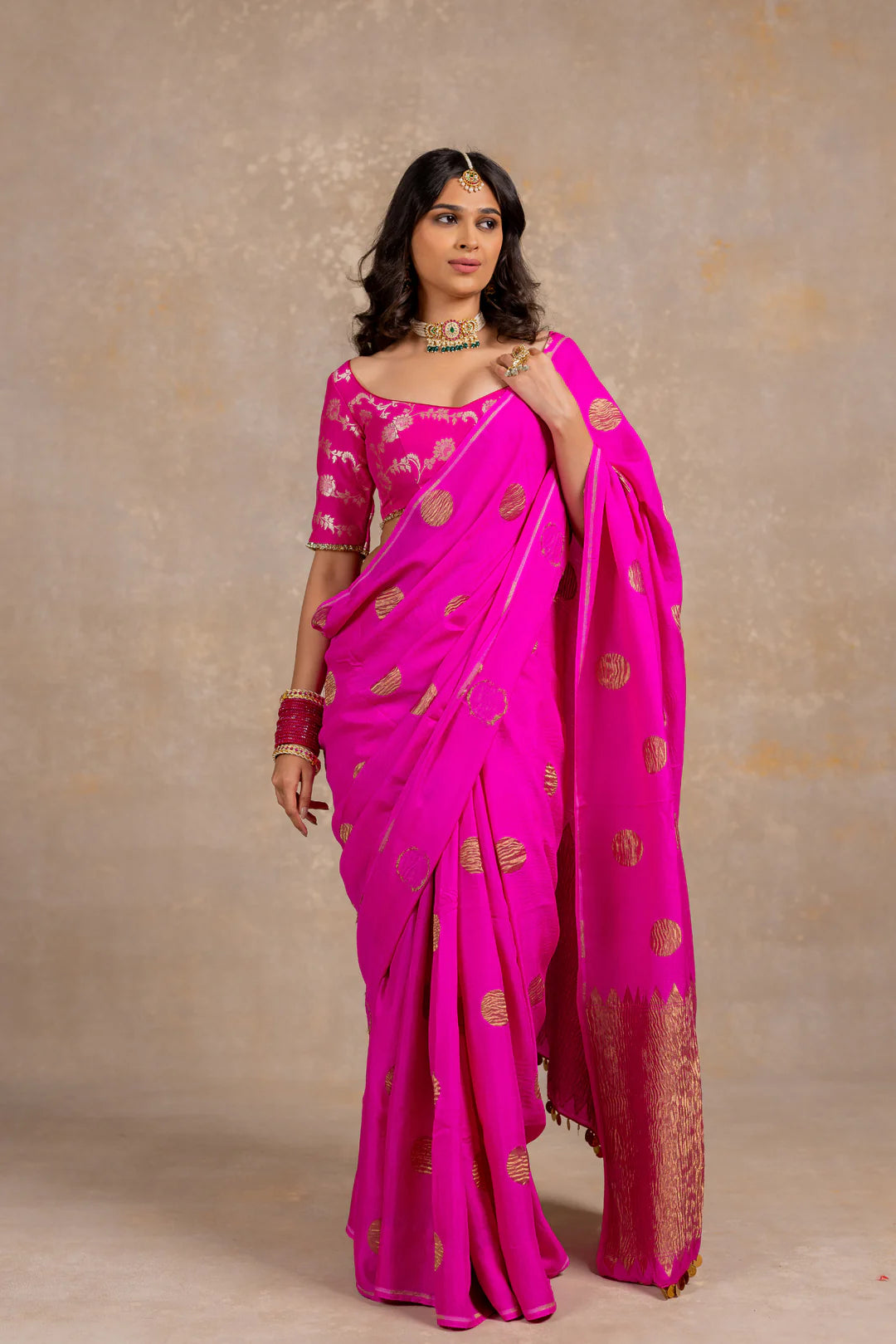 Varya Saree - Anjanase