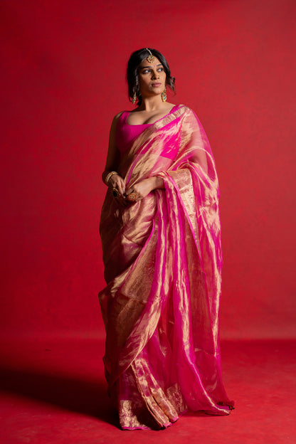 Tissue Saree