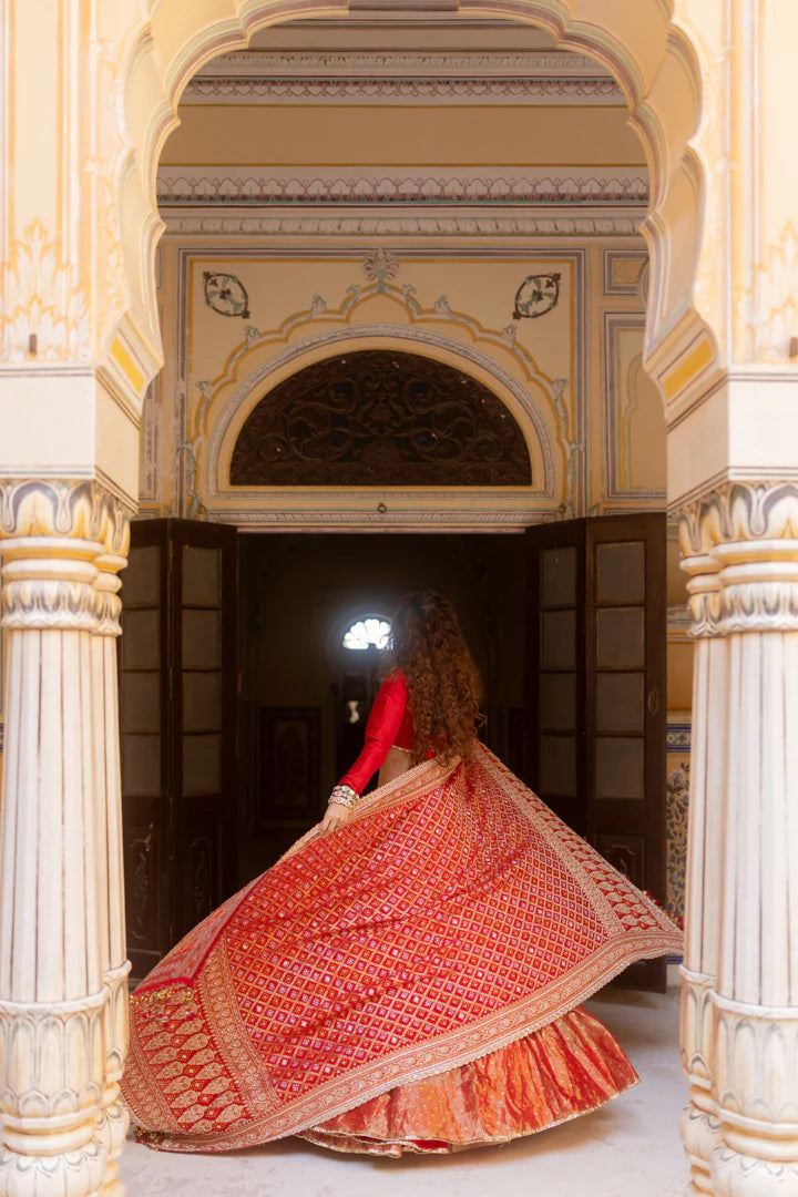 Satrani Lehenga Set