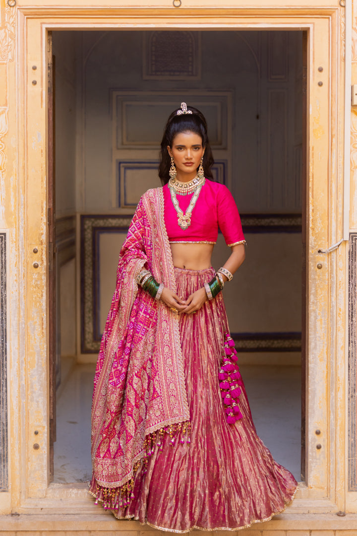 Satrani Lehenga Set