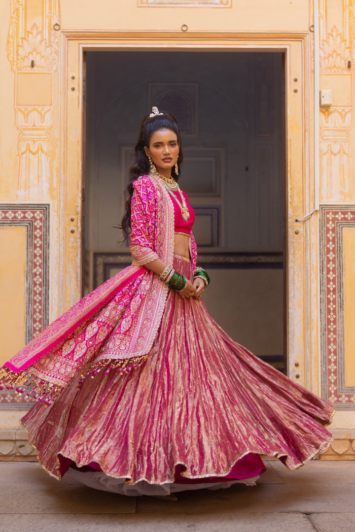 Satrani Lehenga Set