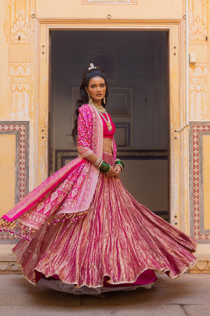 Satrani Lehenga Set