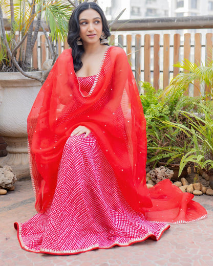 Tanisha Santoshi Anarkali Set