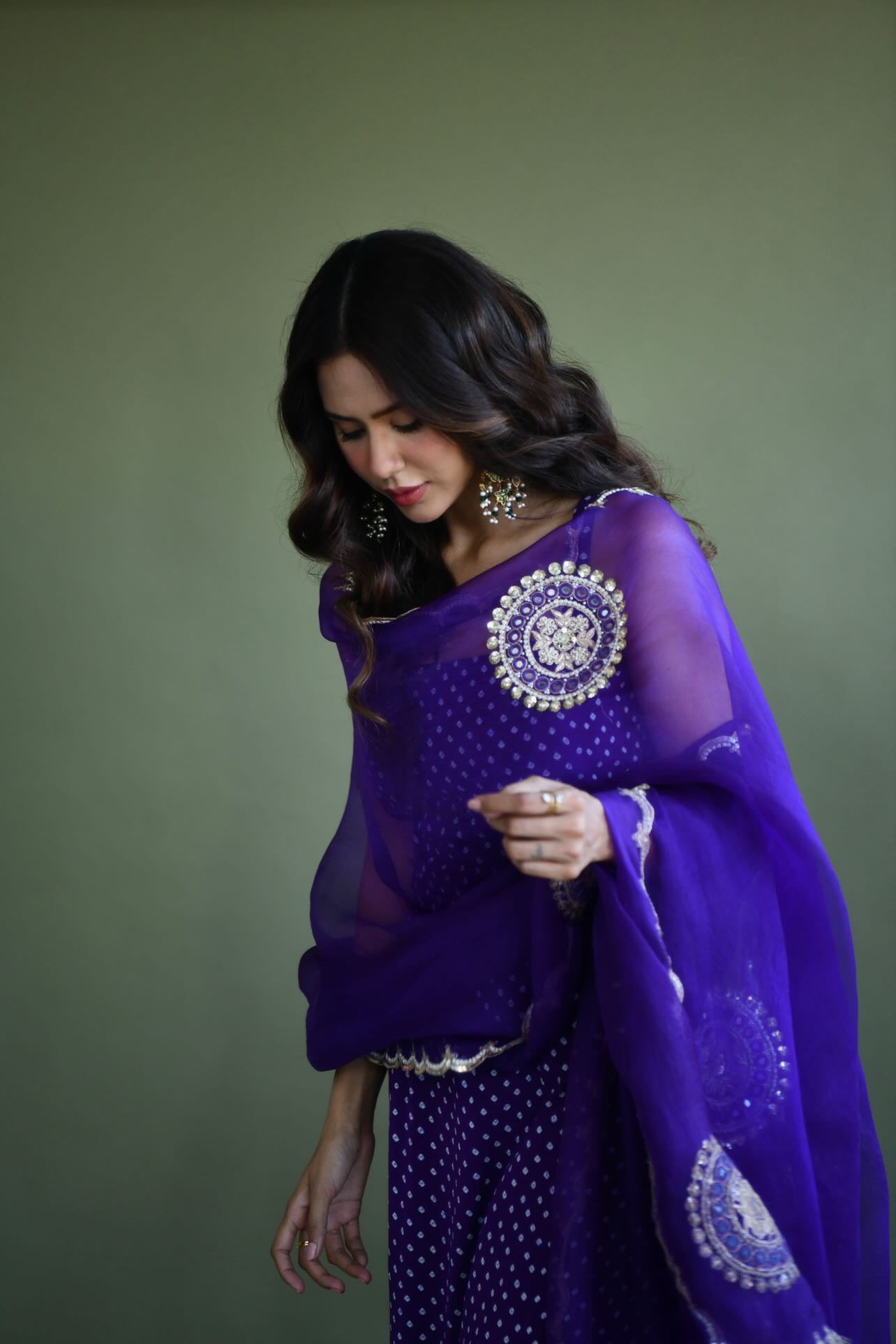 Sonam Bajwa Kurta Set