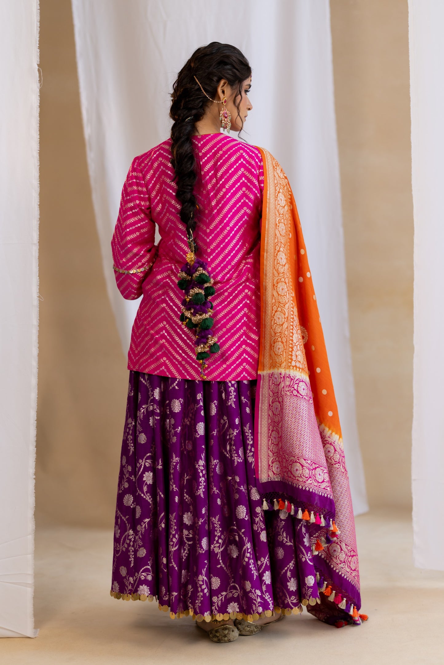 Phulkari Kurta Set