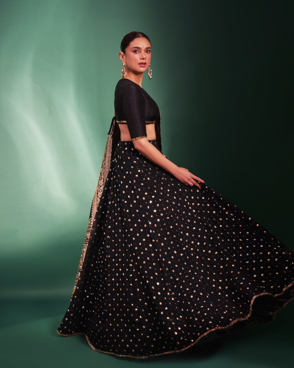 Aditi Rao Hydari - Bibbojaan Lehenga Set
