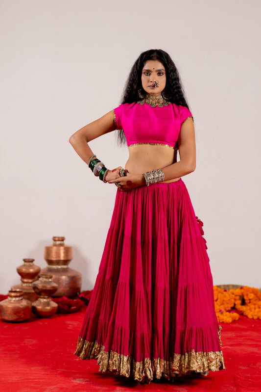 Jhamku Lehenga Set