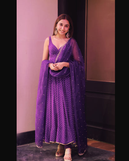 Prajakta Koli - Bhumi Anarkali Set