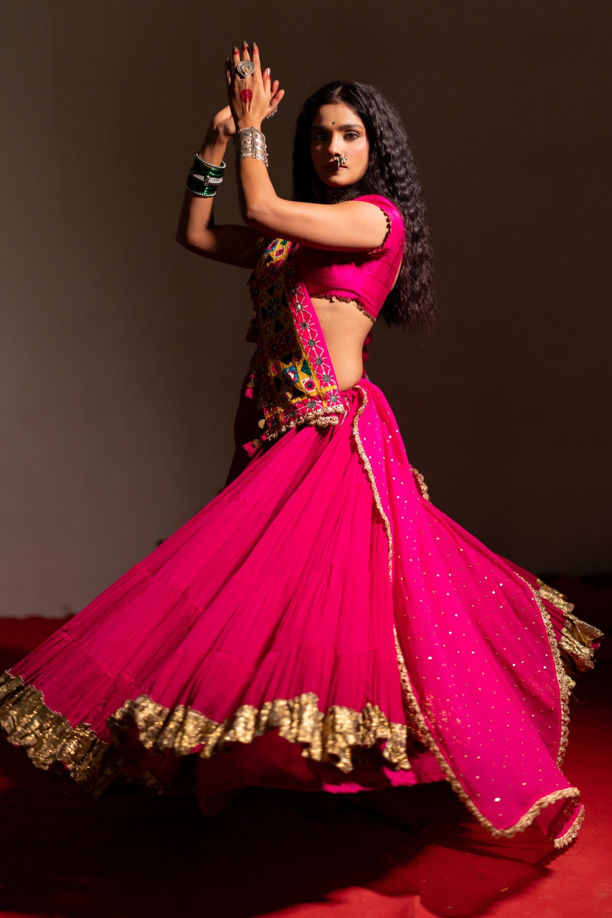 Jhamku Lehenga Set