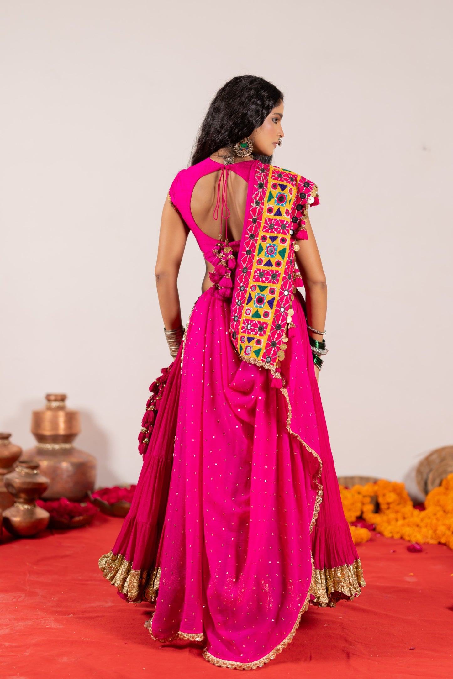Jhamku Lehenga Set