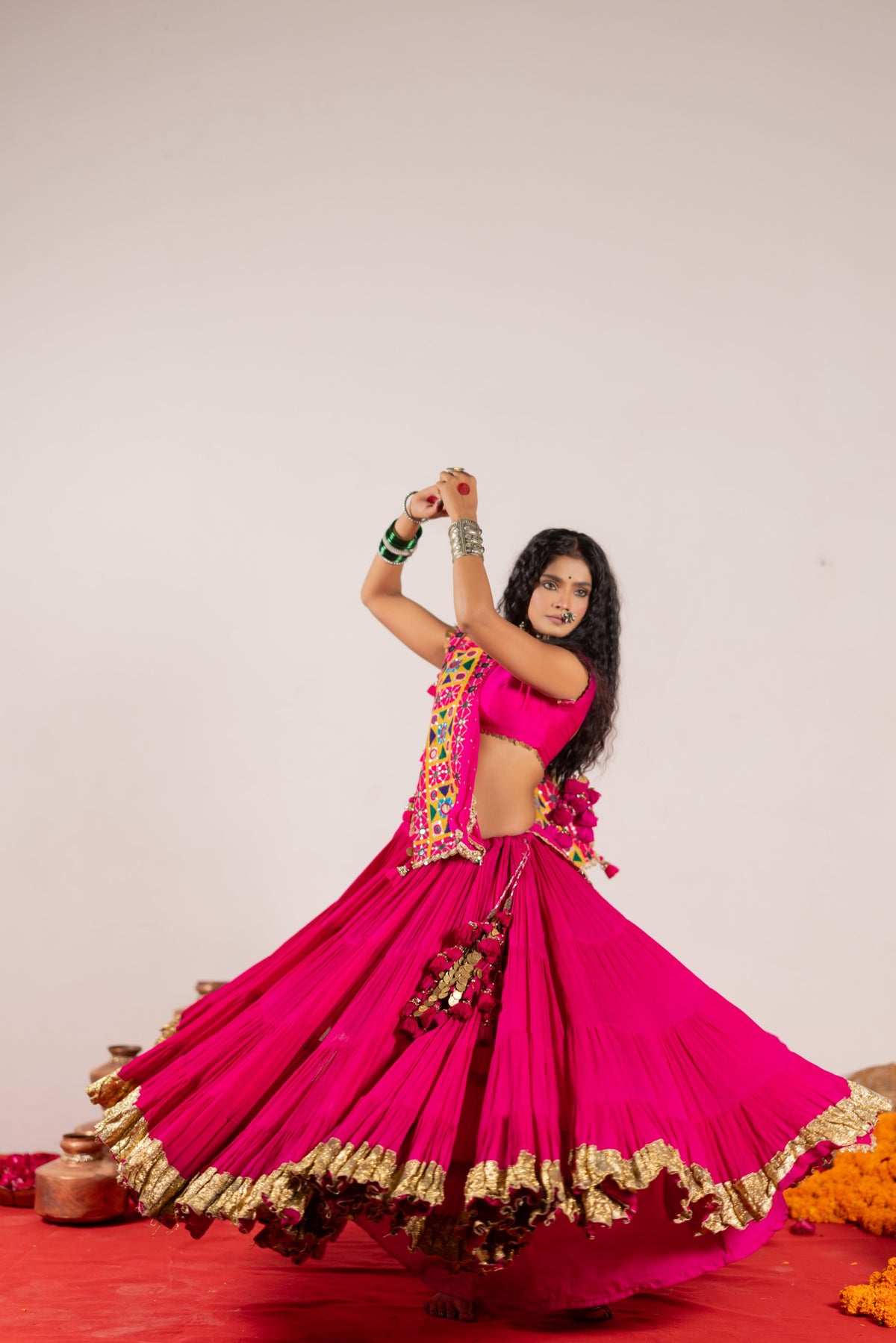 Jhamku Lehenga Set