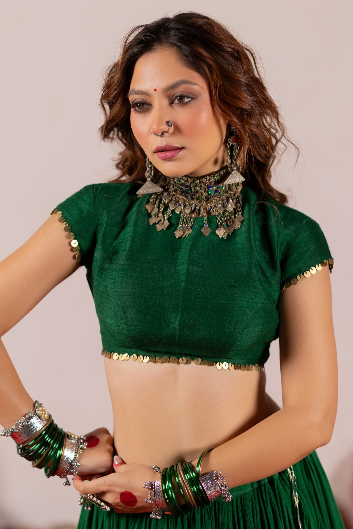 Jhamku Lehenga Set