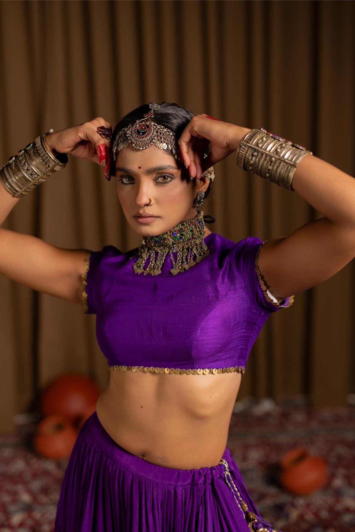 Jhamku Lehenga Set