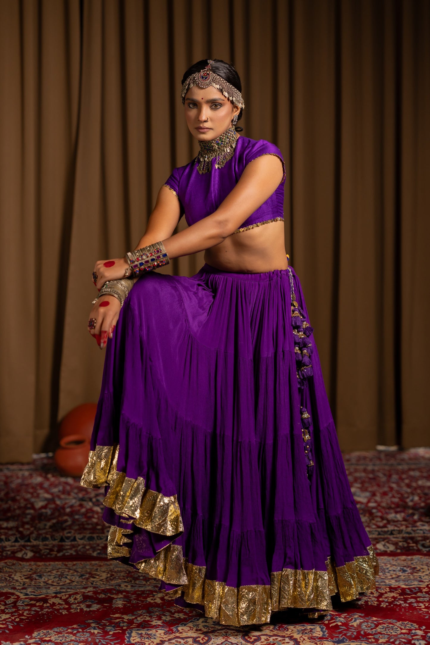 Jhamku Lehenga Set