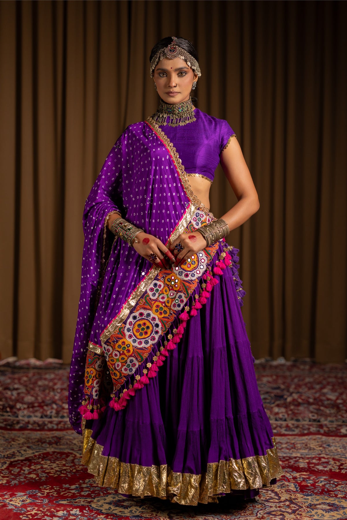 Jhamku Lehenga Set