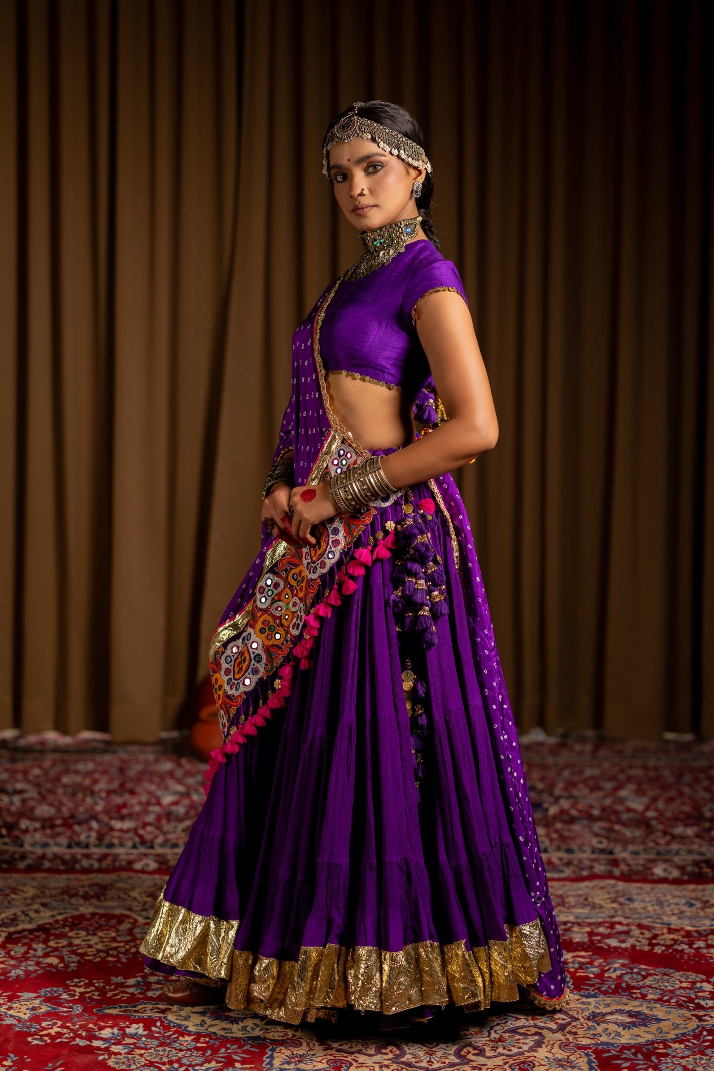 Jhamku Lehenga Set