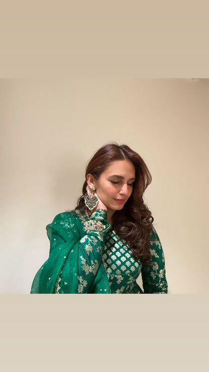 Huma Qureshi Anarkali Set