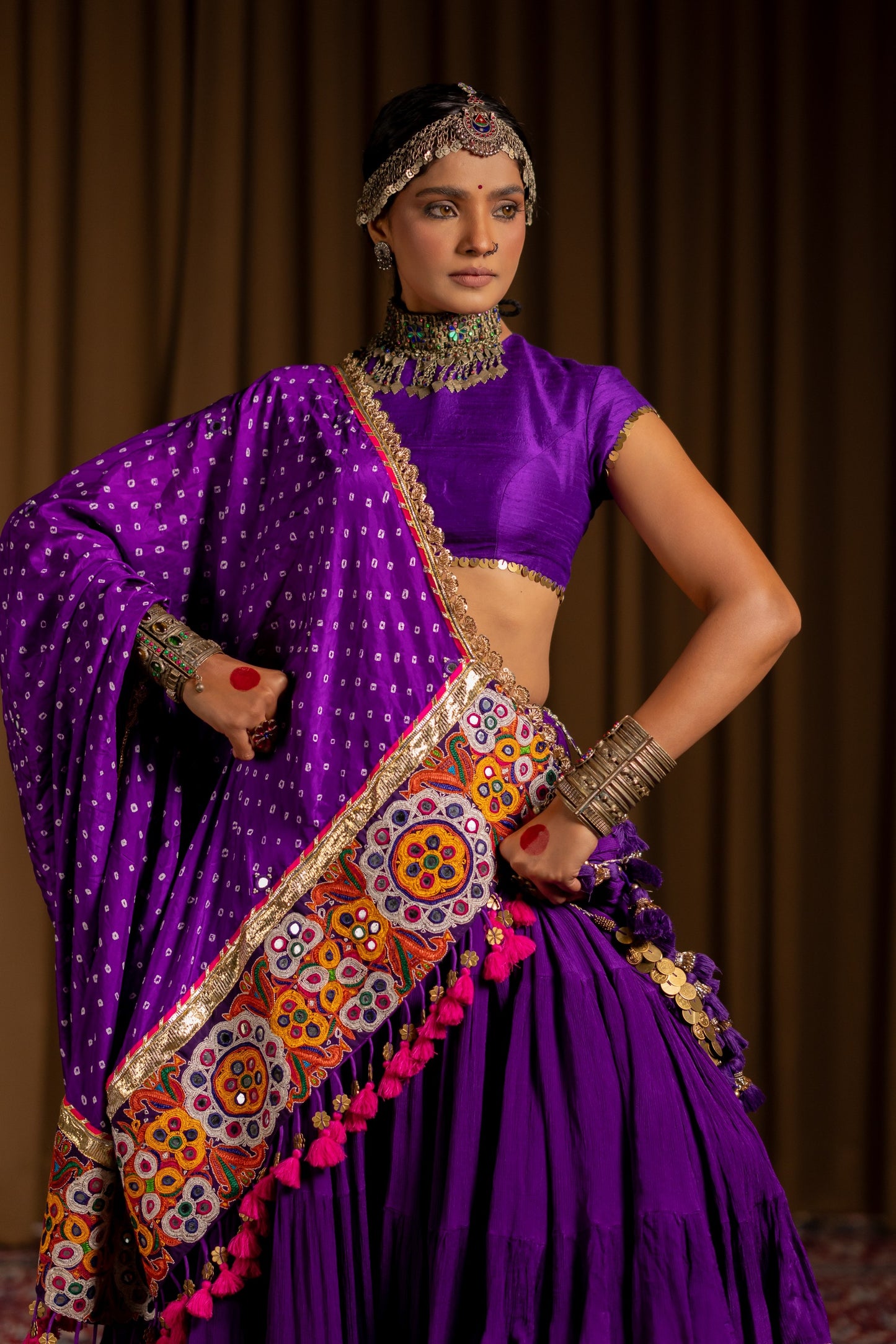 Jhamku Lehenga Set