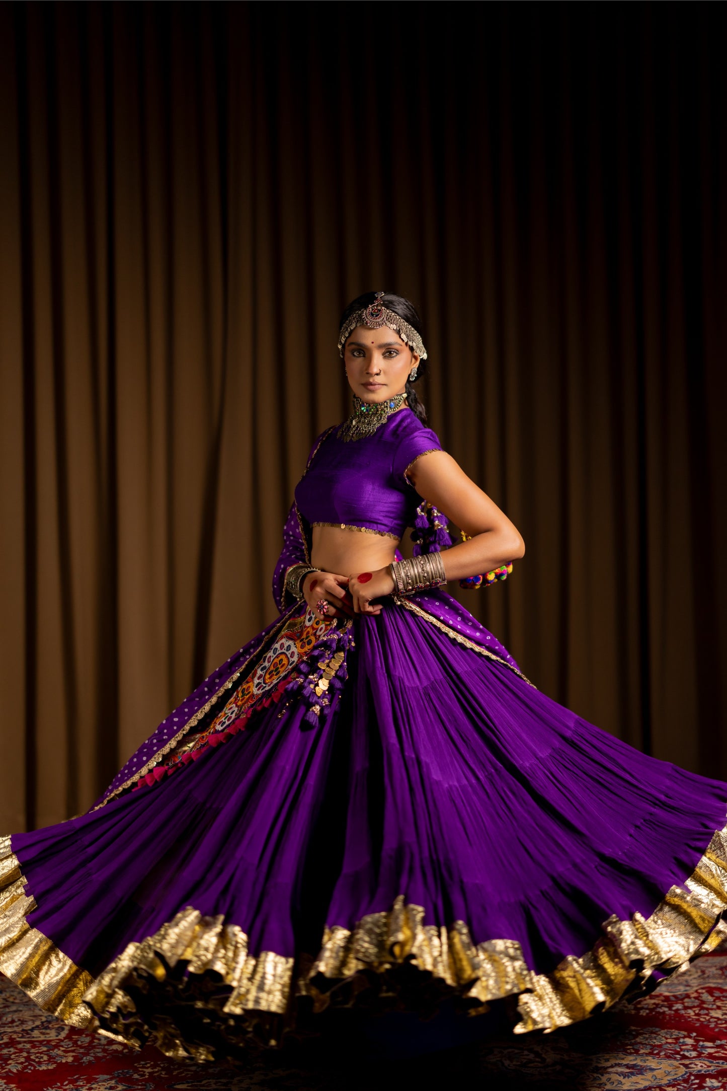 Jhamku Lehenga Set