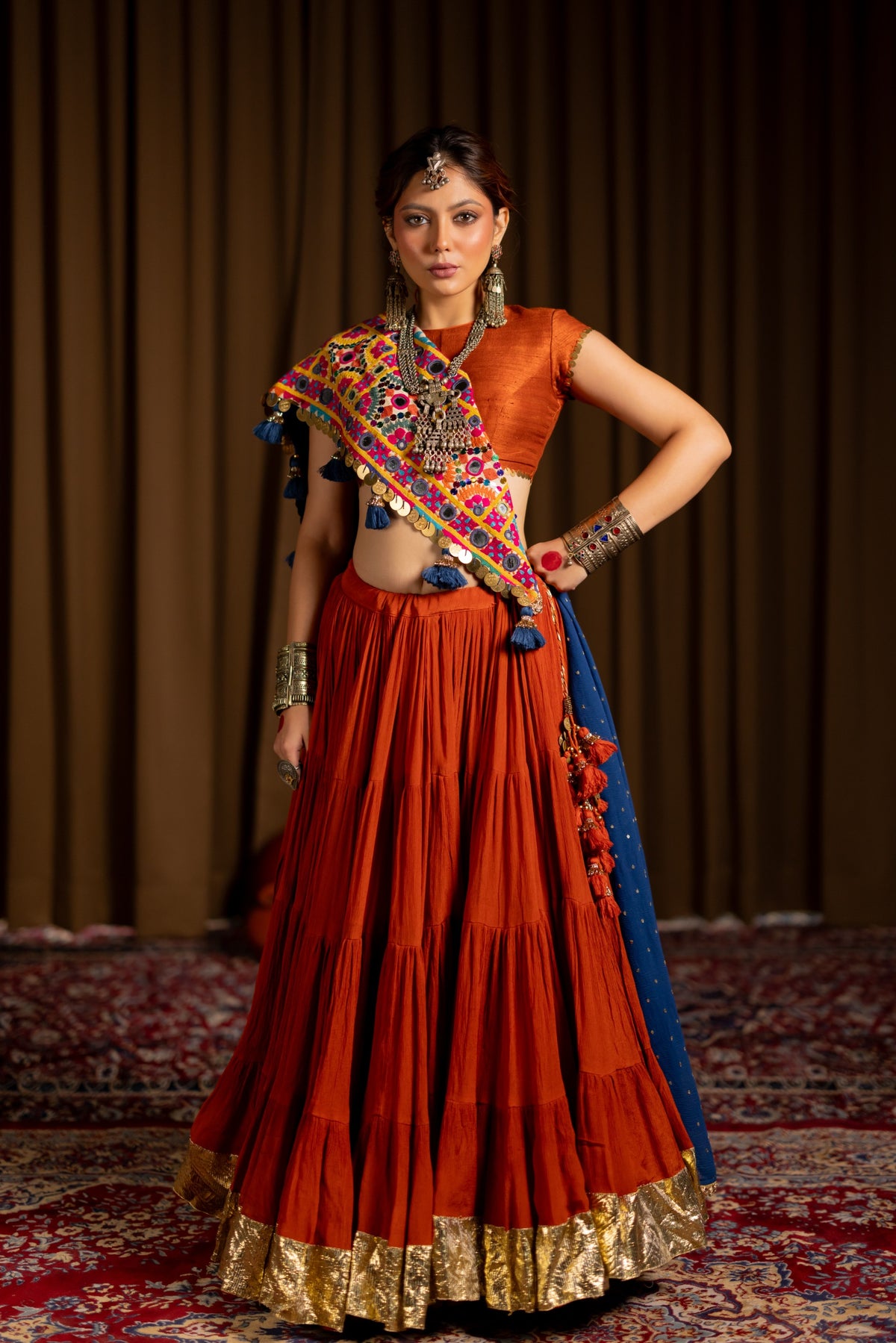 Jhamku Lehenga Set