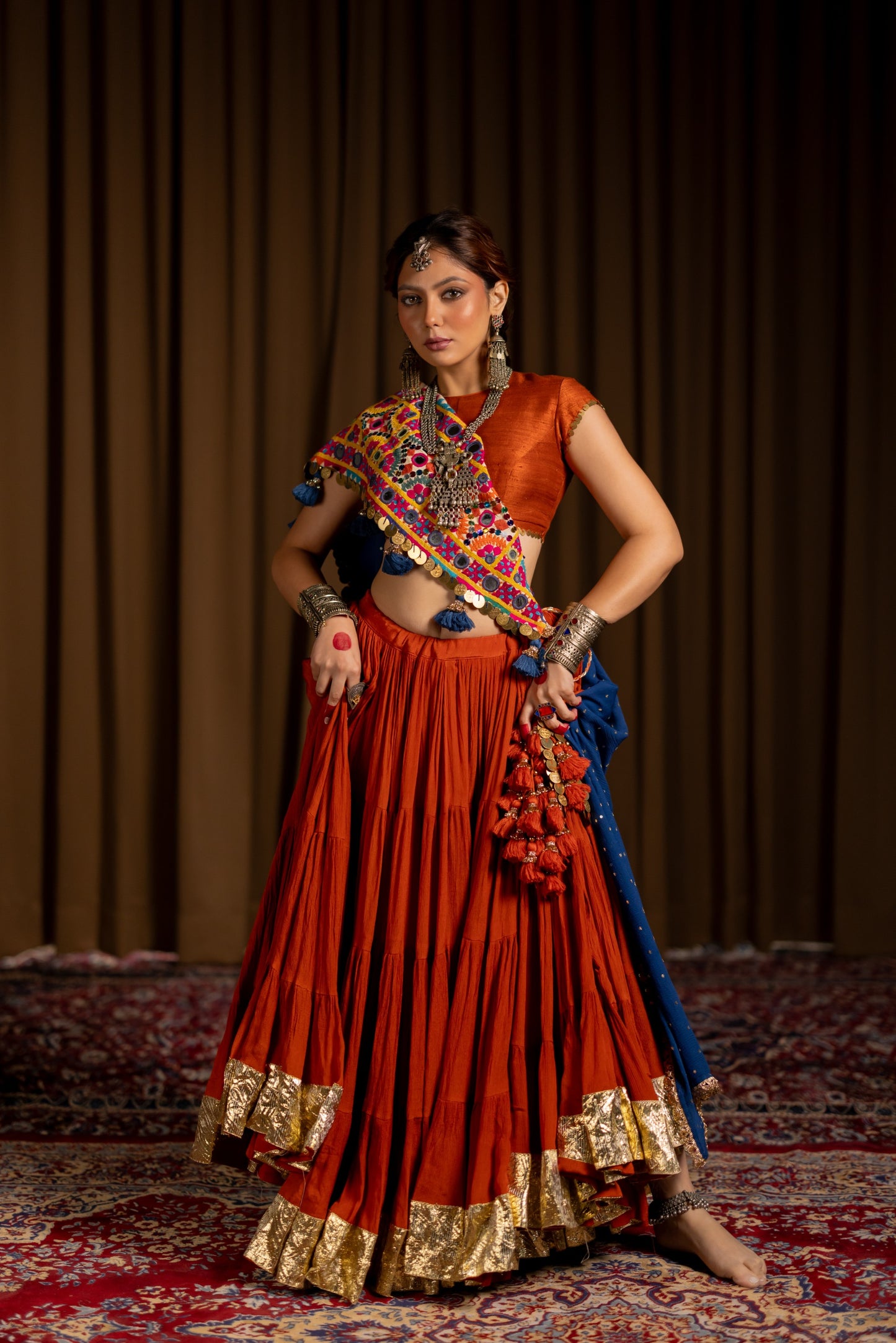 Jhamku Lehenga Set